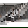 Mexen Velar Duo душ кабини плъзгащи 180 см, прозрачни, розово злато - 871-180-000-02-60