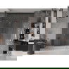 Mexen Velar Duo разтегателни душ-врти 180 см, прозрачен, месинг четкан - 871-180-000-02-65