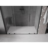 Mexen Velar Дуо плъзгащи се врати за душ 180 см, прозрачни, черни - 871-180-000-02-70