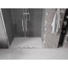 Mexen Velar Duo подвижни душеви врати 140 см, прозрачни, хром - 871-140-000-02-01
