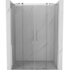 Mexen Velar Duo плъзгаща се душ врата 160 cm, прозрачна, хром - 871-160-000-02-01