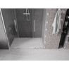 Mexen Velar Двойна плъзгаща се душ врата 160 см, прозрачна, хром - 871-160-000-02-01