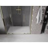 Mexen Velar Duo плъзгащи душ кабинa 150 см, прозрачен, златен - 871-150-000-02-50