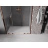 Mexen Velar Duo плъзгащи се душ врати 160 см, прозрачни, розово злато - 871-160-000-02-60
