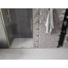 Mexen Velar душови врати плъзгащи 100 см, прозрачни, златно фино - 871-100-000-01-55