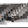 Mexen Velar душови врати плъзгащи 120 см, прозрачен, розово злато - 871-120-000-01-60
