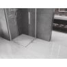 Mexen Velar Duo прозорец за душова кабина 90 x 90 см, прозрачен, хром - 871-090-090-02-01