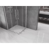 Mexen Velar Дуо плъзгаща се душ кабина 90 х 90 см, прозрачна, хром - 871-090-090-02-01