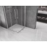 Mexen Velar Duo прозорец за душова кабина 90 x 90 см, прозрачен, хром - 871-090-090-02-01