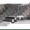Mexen Velar Duo душ кабина с плъзгащи се врати 100 x 100 см, прозрачен, хром - 871-100-100-02-01