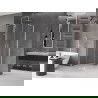 Mexen Velar Duo душ кабина с плъзгащи се врати 100 x 100 см, прозрачен, хром - 871-100-100-02-01