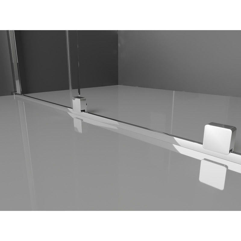 Mexen Velar Duo плъзгаща се душкабина 80 x 80 см, прозрачна, хром - 871-080-080-02-01
