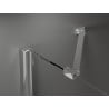Mexen Velar Duo плъзгаща се душкабина 80 x 80 см, прозрачна, хром - 871-080-080-02-01