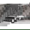 Mexen Velar Duo душ кабина с плъзгащи врати 90 x 80 см, прозрачен, хром - 871-090-080-02-01