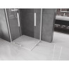 Mexen Velar Двойна плъзгаща се душ кабина 100 x 90 см, прозрачна, бяла