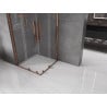 Mexen Velar Duo душова кабина плъзгаща се 90 x 90 см, прозрачна, розово злато - 871-090-090-02-60