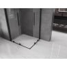 Mexen Velar Duo душ кабината раздвижна 90 x 80 см, прозрачна, черна - 871-090-080-02-70