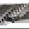 Mexen Velar Duo плъзгащи душ кабинa 150 см, прозрачен, златен - 871-150-000-02-50