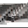 Mexen Velar Duo плъзгащи душ кабини 160 см, прозрачни, четка медна - 871-160-000-02-65