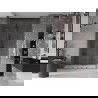 Mexen Velar Duo душови врати с плъзгане 140 см, прозрачно, окраска gun gray - 871-140-000-02-66