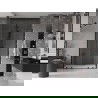 Mexen Velar Duo душови врати плъзгащи 140 см, прозрачни, черни - 871-140-000-02-70