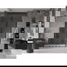 Mexen Velar Duo душови врати плъзгащи 140 см, прозрачни, черни - 871-140-000-02-70
