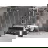 Mexen Velar разтегателна душ кабина 100 x 70 см, прозрачна, хром - 871-100-070-01-01