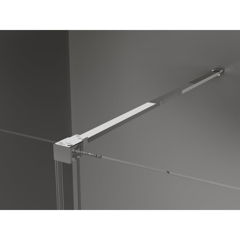 Mexen Velar плъзгаща се душ кабина 100 x 120 cm, прозрачна, хром - 871-100-120-01-01