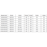 Mexen Roma душ кабина отваряема 120 x 90 см, прозрачна, златна - 854-120-090-50-00