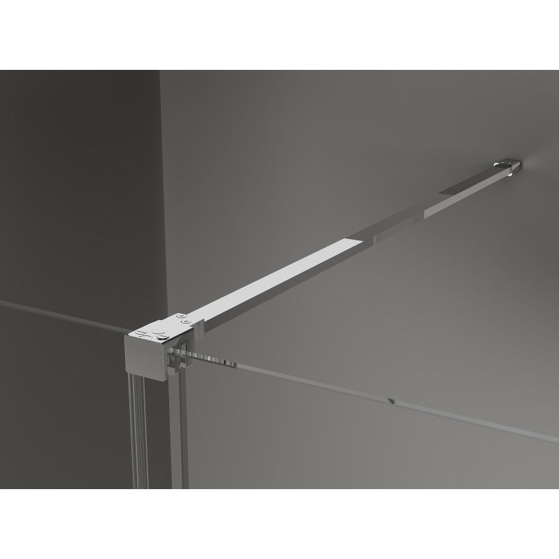 Mexen Velar разтегателна душ кабина 110 x 80 см, прозрачна, хром - 871-110-080-01-01