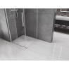Mexen Velar плъзгаща душ кабина 110 x 110 см, прозрачна, хром - 871-110-110-01-01