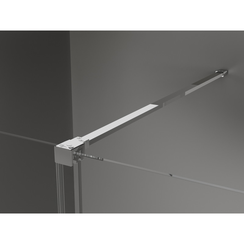 Mexen Velar плъзгаща се душ кабина 160 x 90 см, прозрачна, хром - 871-160-090-01-01