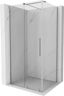 Mexen Velar плъзгаща се душ кабина 120 x 75 cm, прозрачна, хром - 871-120-075-01-01