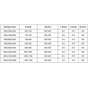 Mexen Velar душ кабина с плъзгащи се врати 90 x 70 см, прозрачно, бяло - 871-090-070-01-20