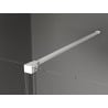 Mexen Velar разтегателен душ кабина 110 x 70 см, прозрачен, бял - 871-110-070-01-20