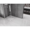 Mexen Velar плъзгаща се душ кабина 100 x 100 см, прозрачна, бяла - 871-100-100-01-20