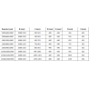 Mexen Roma душ кабина люлееща се 110 x 100 см, прозрачна, черна - 854-110-100-70-00