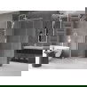 Mexen Velar душ кабина с плъзгаща се врата 150 х 85 см, прозрачен, бял - 871-150-085-01-20