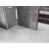 Mexen Velar плъзгаща се душ кабина 160 x 100 см, прозрачна, бяла - 871-160-100-01-20