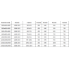 Душ кабина Mexen Roma с отваряеми врати 120 x 90 см, прозрачна, черна - 854-120-090-70-00