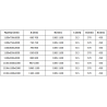 Mexen Velar душ кабина, плъзгаща се 110 x 70 см, прозрачна, златна - 871-110-070-01-50