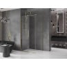 Mexen Velar душ кабина с плъзгащи се врати 120 x 85 см, прозрачна, златна - 871-120-085-01-50