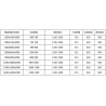 Mexen Velar плъзгаща се душ кабина 120 x 100 см, прозрачна, златна - 871-120-100-01-50