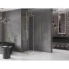 Mexen Velar душ кабина плъзгаща се 100 x 100 см, прозрачен, златен - 871-100-100-01-50