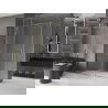 Mexen Velar душ кабина с плъзгаща се врата 150 x 85 см, прозрачна, златна - 871-150-085-01-50