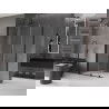 Mexen Velar душ кабина с плъзгаща се врата 90 x 120 см, прозрачна, черна - 871-090-120-01-70