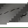 Mexen Velar плъзгаща душ кабина 140 x 90 см, прозрачна, черна - 871-140-090-01-70