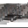 Mexen Velar душ кабина, плъзгаща се 90 x 110 см, прозрачна, розово злато - 871-090-110-01-60