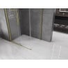 Mexen Velar душ кабина плъзгаща 150 x 100 см, прозрачна, златен четкан - 871-150-100-01-55