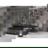 Mexen Velar душ кабина, разпъната 150 x 70 см, прозрачна, с матов златен - 871-150-070-01-55